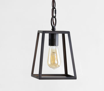 Ira 6.25" Adjustable Drop Metal LED Pendant - JONATHAN Y